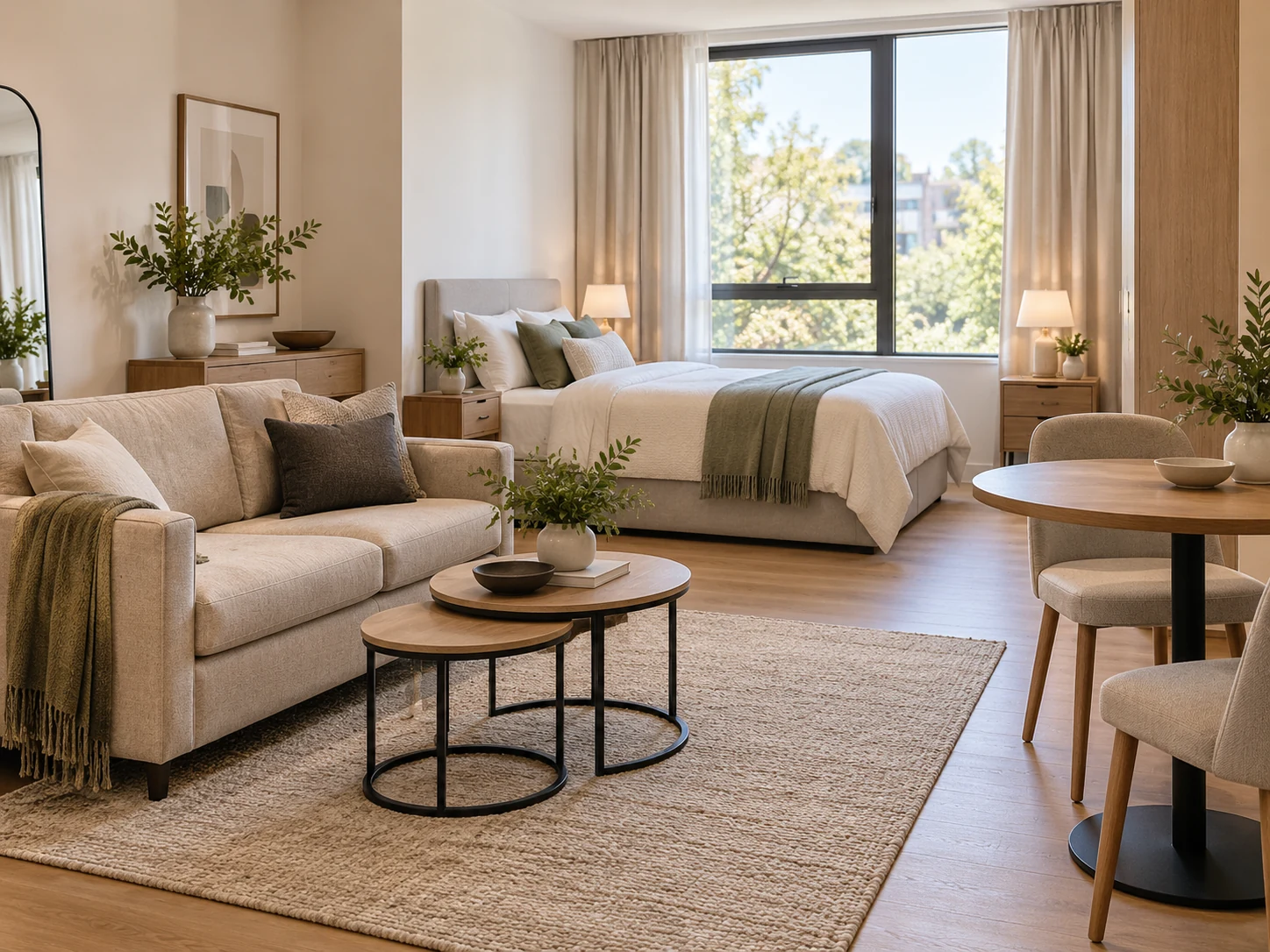 Compact Studio, Thoughtfully Furnished